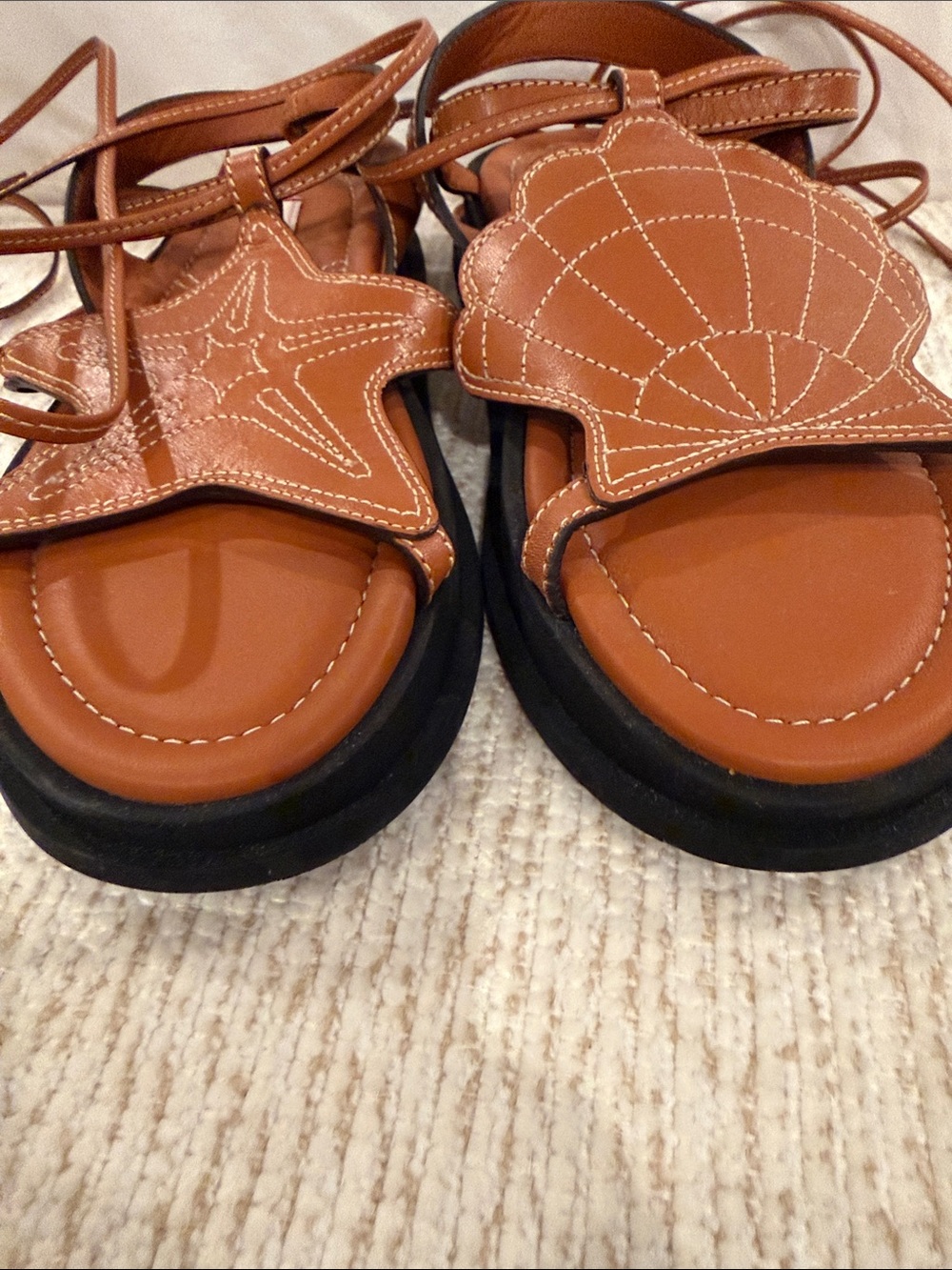Zimmerman Rock pool leather sandals - Picture 4 of 6